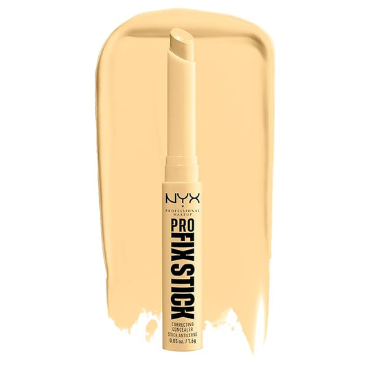 NYX PROFESSIONAL MAKEUP Pro Fix Stick Correcting Concealer, Buildable Medium Coverage Concealer Stick - Yellow-Velvo Beauty