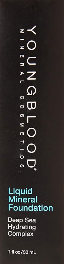 Youngblood Liquid Mineral Foundation, Pebble, 17 Shades, Vegan, Cruelty Free, Gluten-Free-Velvo Beauty
