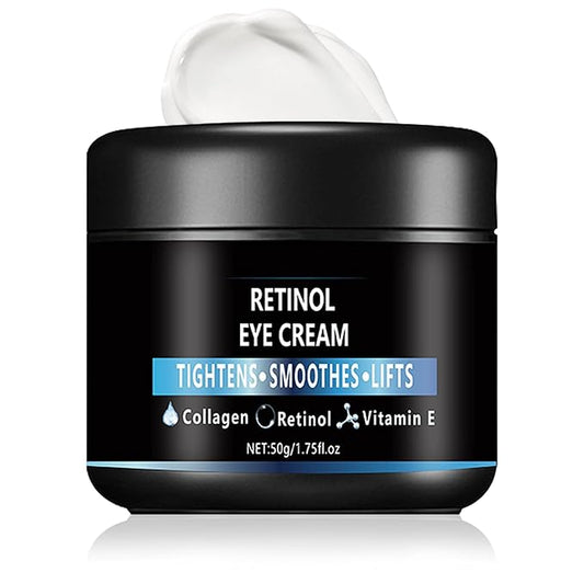 Men's Eye Cream,Hydrating Eye Cream for Men,Smooth Under Eye Cream for Dark Circles and Puffiness,Moisturizing Eye Cream Reduce Wrinkles Fine Lines & Firm Skin-Velvo Beauty
