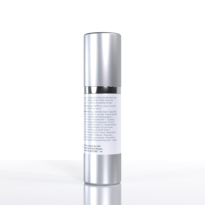 Trilipiderm Natural Lifting & Firming Eye Creme hydrating, healthy eye treatment for fine lines-Velvo Beauty
