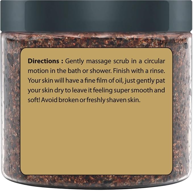 First Botany Cosmeceuticals, 100% Natural Arabica Coffee Scrub with Organic Coffee Coconut & Shea Butter, 20 oz-Velvo Beauty
