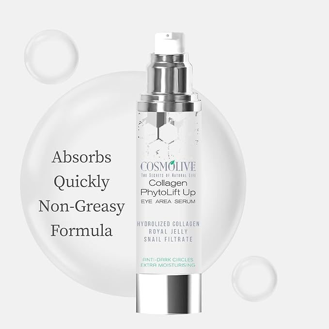 Eye Cream for Dark Circles and Puffiness - Rapid Reduction Under Eye Care Collagen Treatment Serum 1.7 oz-Velvo Beauty