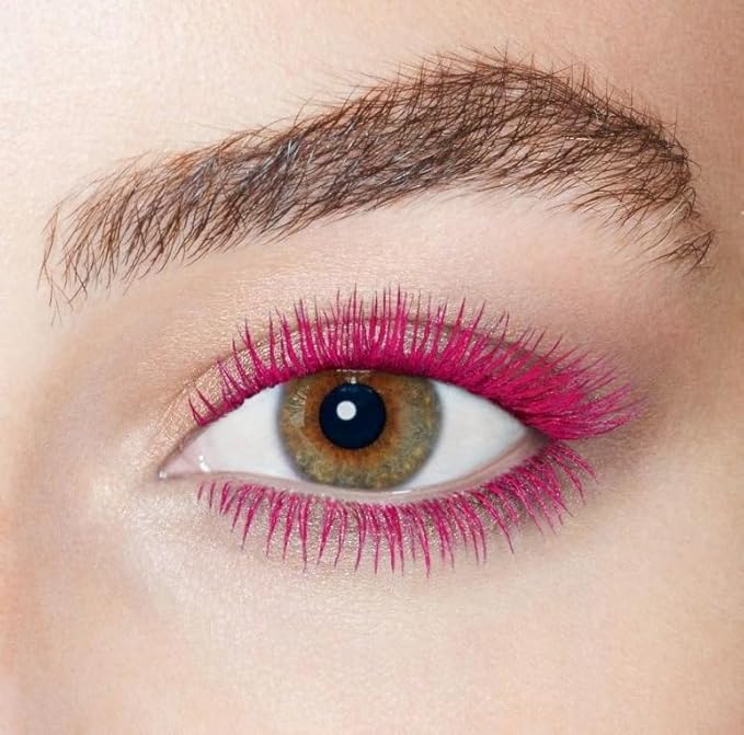 Maydear Pink Mascara for Eyelashes, Waterproof Colored Mascara Long Lasting Smudgeproof Colorful Mascara for Women Fast Dry Lengthening Eye Makeup Party Stage Use - Rose-Velvo Beauty