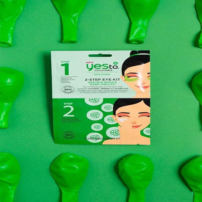 Yes To TO Dark Circles Eye Kit 1019105 2 Count (Pack of 1)-Velvo Beauty