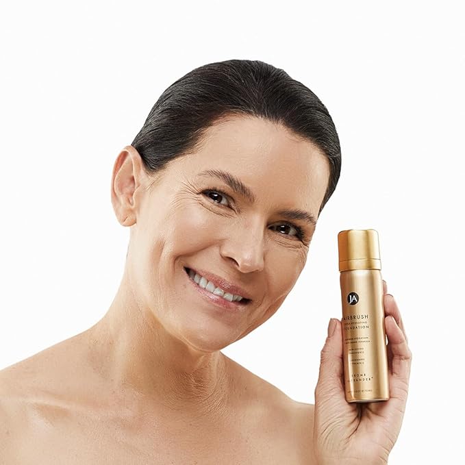 Jerome Alexander Airbrush Foundation Ultra Hydrating, Spray Foundation Makeup with 2x the Active Ingredients, Ultra-Light, Buildable, Full Coverage Formula (Fair)-Velvo Beauty