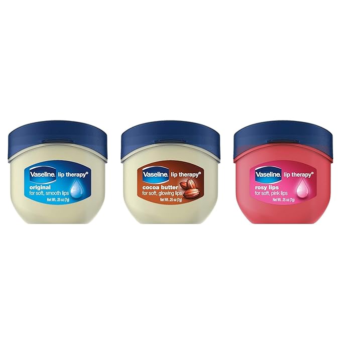 Vaseline, Rosy Lips, Lip Therapy.25 OZ, (Pack of 4)-Velvo Beauty