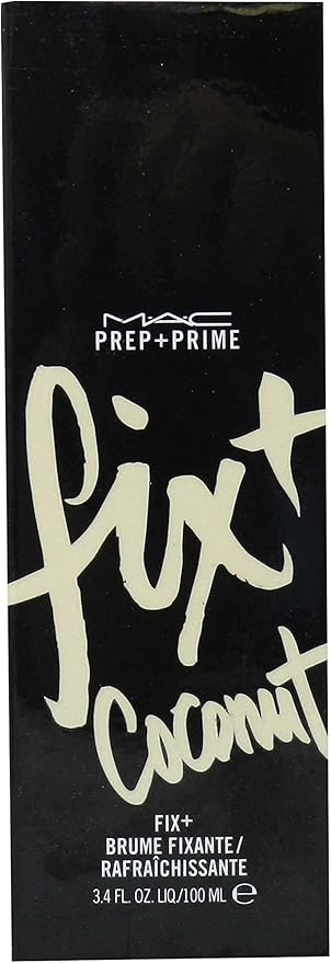 Mac Prep and Prime Fix Plus Skin Refresher Finishing Mist (Scent Coconut) 3.4 Ounces-Velvo Beauty
