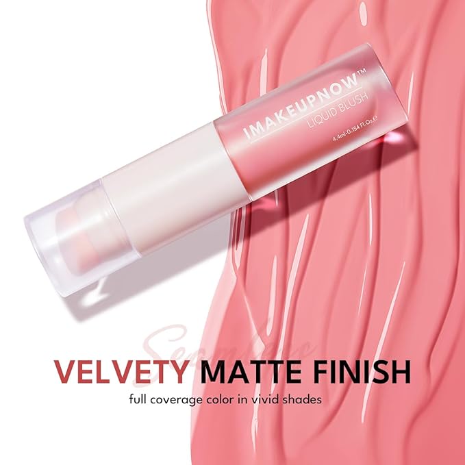 Liquid Cream Blush Stick Makeup for Cheeks | Build-in Brush - Application & Blending in One #L002 + #L003-Velvo Beauty