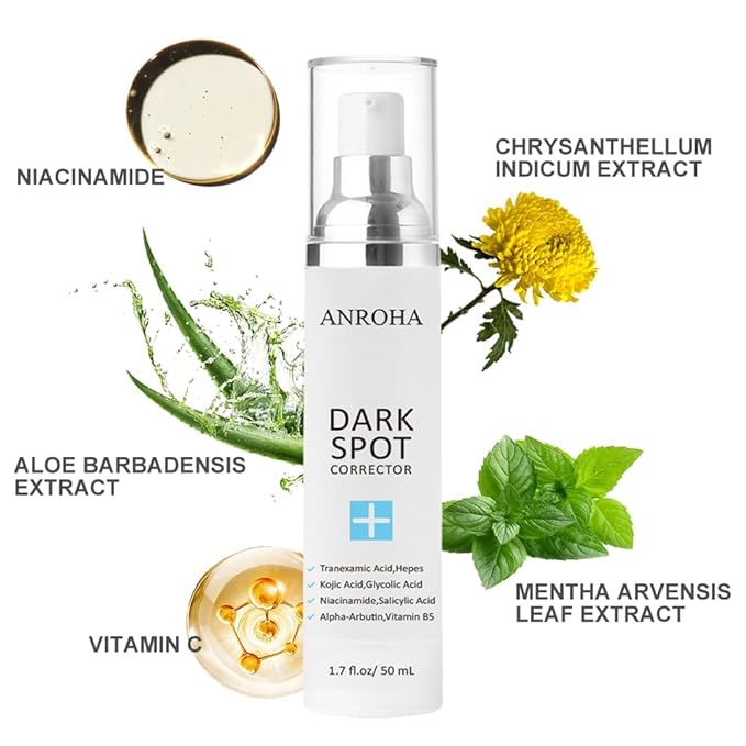 Dark Spot Remover for Face and Body Serum Promotes Anti-Aging Effect -Dark Spot Corrector for Women and Men with Niacinamide Kojic Acid & Salicyic Acid 50ml /1.7fl oz-Velvo Beauty