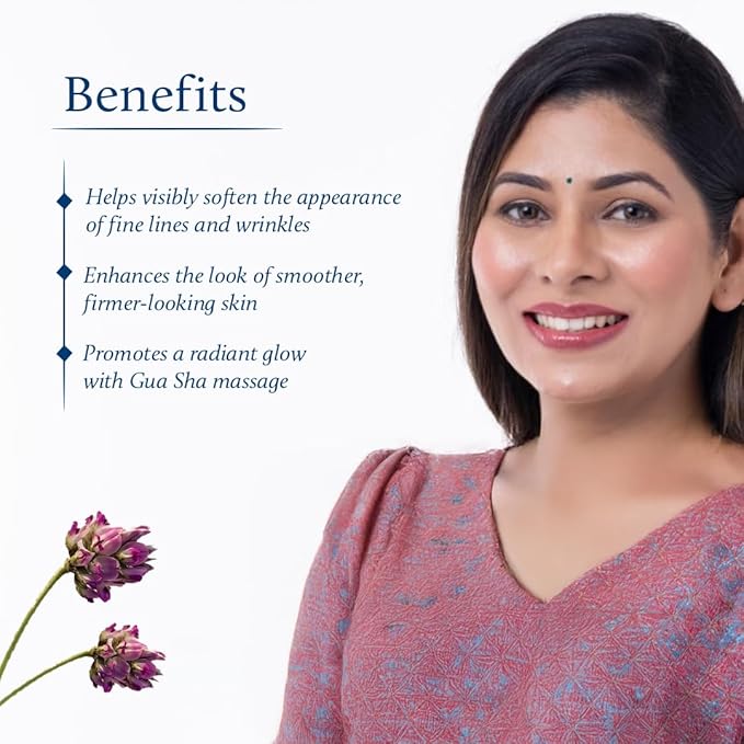Blue Nectar Bakuchiol Face Serum for Glowing Skin with Gua Sha | Plant-Based Retinol for Face Skincare, Fine Lines, & Dark Circles | Anti-Aging Serum for Women & Men (10 Herbs, 1 Fl Oz)-Velvo Beauty