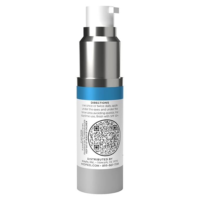 Medpeel Age-Reverse Multi-Correction Eye Cream, Plump, Moisturize and Hydrate Delicate Eye Skin, 0.5 fl oz-Velvo Beauty
