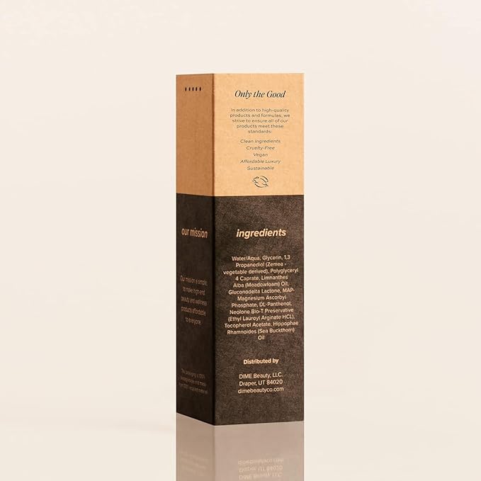 Dime Beauty Thirsty Face Mist with Electrolytes, Meadowfoam, and Sea Buckthorn, Hydrating Facial Spray, 2 oz / 60 ml-Velvo Beauty