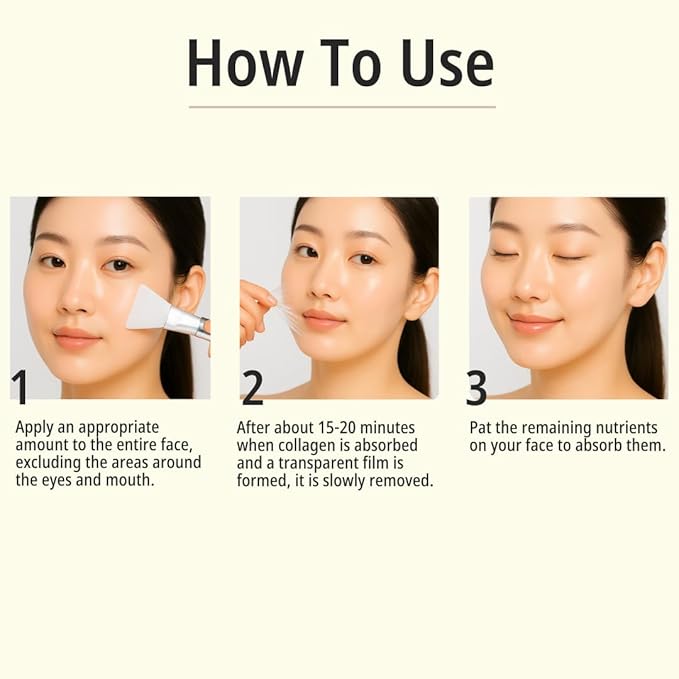daymellow Rice Collagen Wrapping Mask 2.36 fl. oz / 70ml – Korean Peel-Off Facial Mask with Hydrolyzed Collagen, Hydrating & Firming, Overnight Gentle Pore Tightening for Glowing Glass Skin-Velvo Beauty