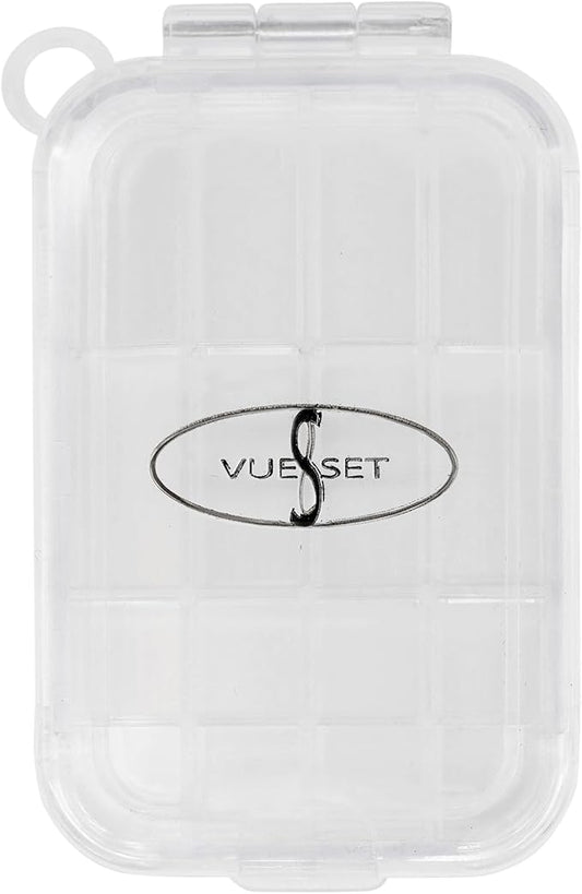 Lui, small empty makeup palette for depotting creams, 16 sections-Velvo Beauty