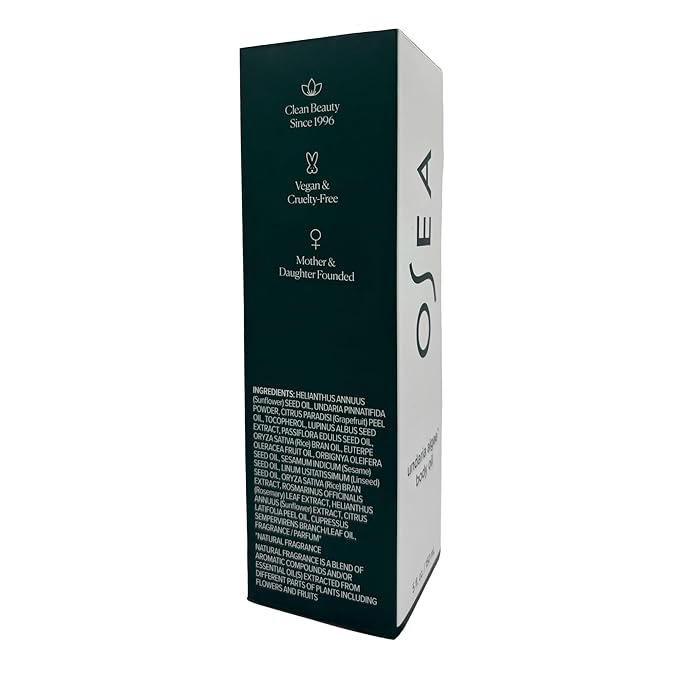 OSEA Undaria Algae™ Body Oil 5 oz - After Shower Body Oil - Non-Greasy Body Serum & Fast Absorbing Skincare - Clean Beauty & Vegan Seaweed Body Moisturizer for Dry Skin-Velvo Beauty