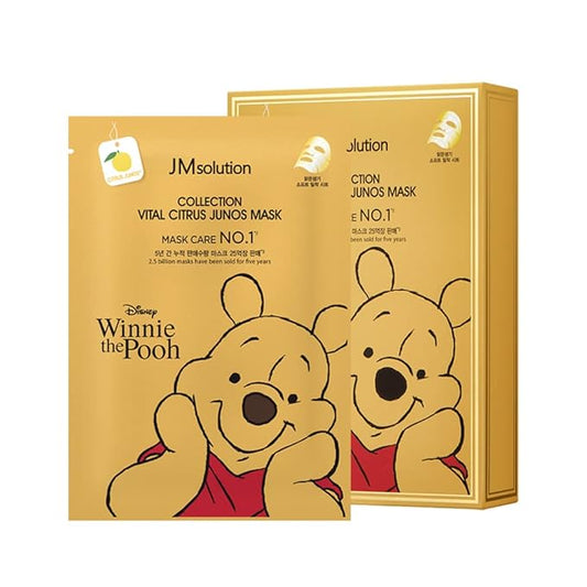 JMsolution Disney Collection Vital C mask- Brightening Elastic -Korean Skin care facial mask 10EA-Velvo Beauty