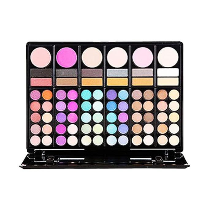 Pro Makeup Gift Set All In One Makeup Palette Cosmetic Contouring Kit 78 Colors Eyeshadow Palette with Blush, Face Powder and Lip Gloss #1 - Ideal Gift for Holiday-Velvo Beauty