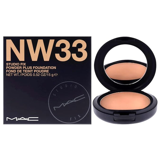 Mac Studio Fix Powder Plus Foundation Nw33 15gm/0.52 Oz-Velvo Beauty