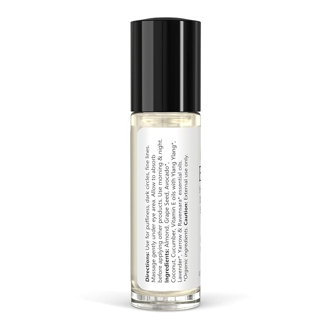 EYES, Natural Anti Aging Eye Serum | Hydrating and Firming Instant Treatment for Tired Puffy Eyes, Dark Circles, Swollen Eyelid, Eye Bags with Cucumber and Avocado | Made in USA-Velvo Beauty