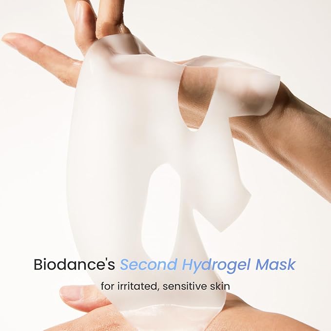 BIODANCE Hydro Cera-nol Real Deep Mask, Overnight Hydrogel Mask, Hydrating Facial Mask For Sensitive Skin, Redness Reducing & Quick Soothing Effect, Korean Skincare | 1.19oz(34g) x 4ea-Velvo Beauty