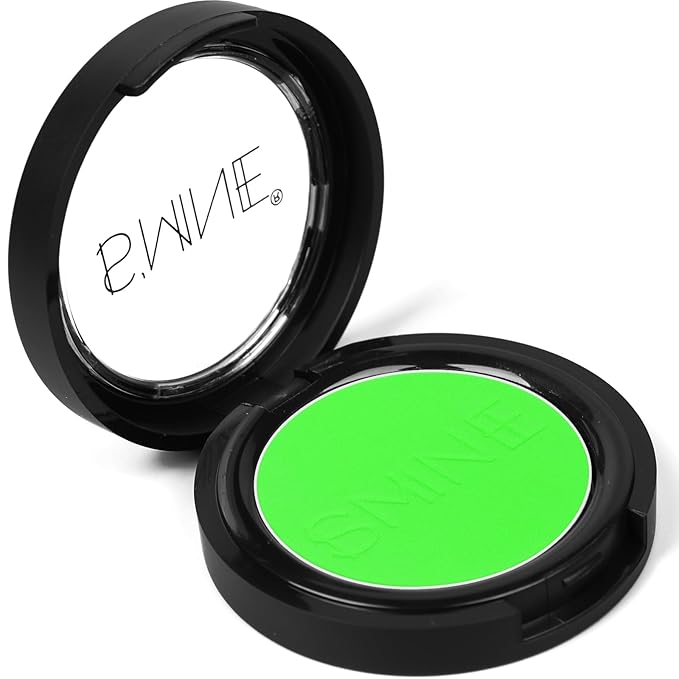 IS'MINE Single Green Matte Eyeshadow Powder Palette High Pigment, Longwear, Intense Color Best Green Eyeshadow-Velvo Beauty