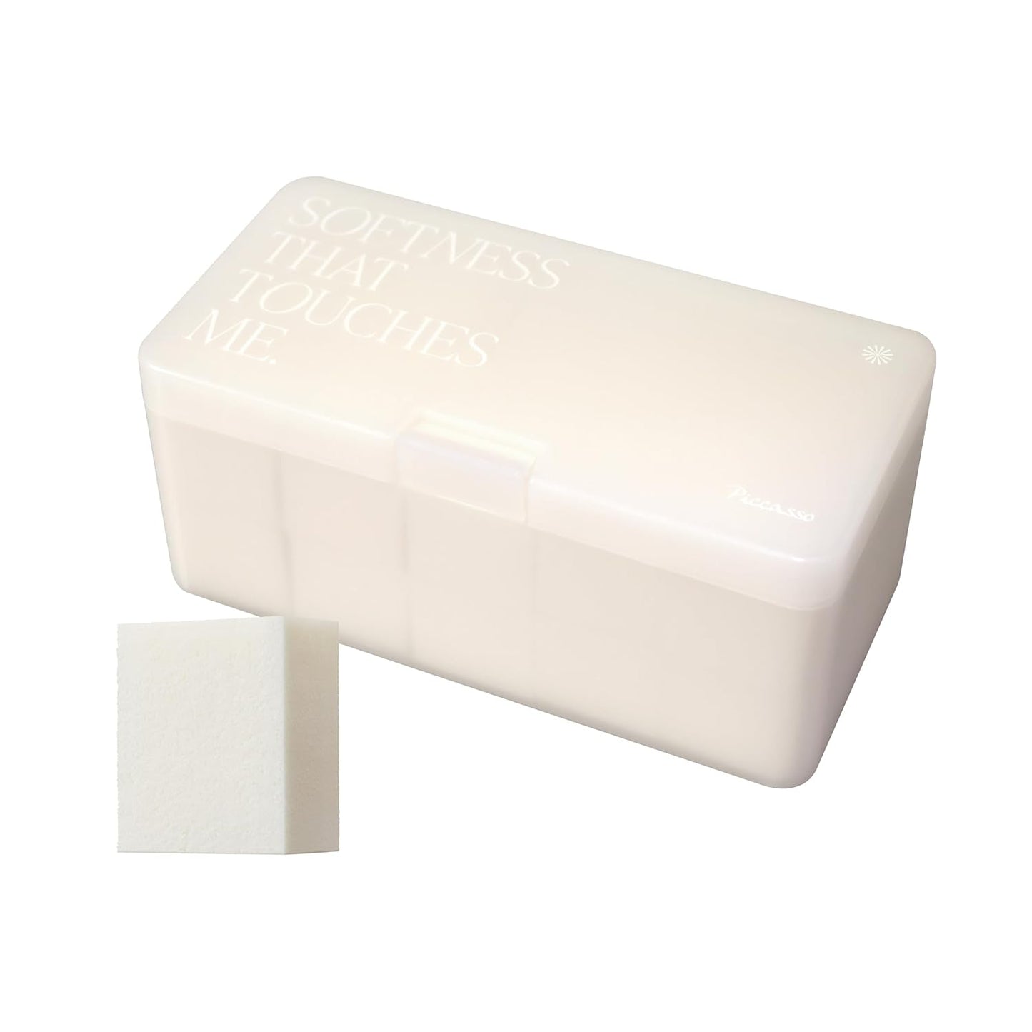 Piccasso Makeup Sponges for Foundation 20P – Latex Square Sponges for Face Makeup, Long-Lasting Sponges with Coating Surface, Ideal for High-Adherence & Hygienic Daily Use-Velvo Beauty