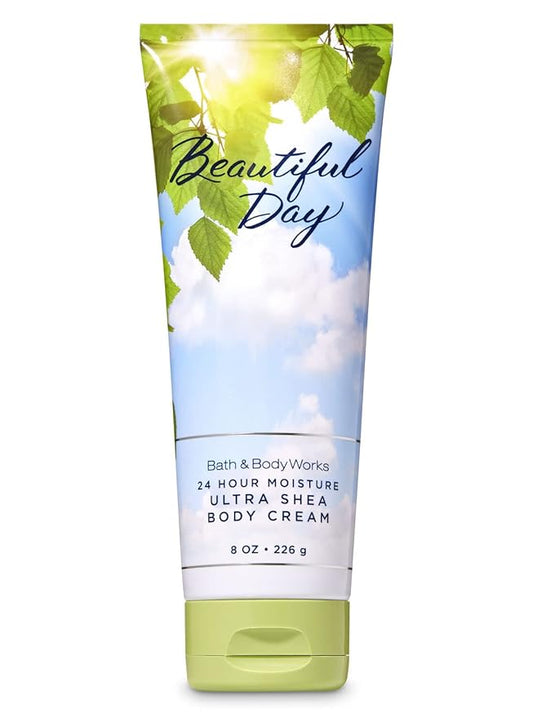 Bath & Body Works Beautiful Day Ultra Shea Body Cream 24 Hour Moisture 8 oz / 226 g-Velvo Beauty