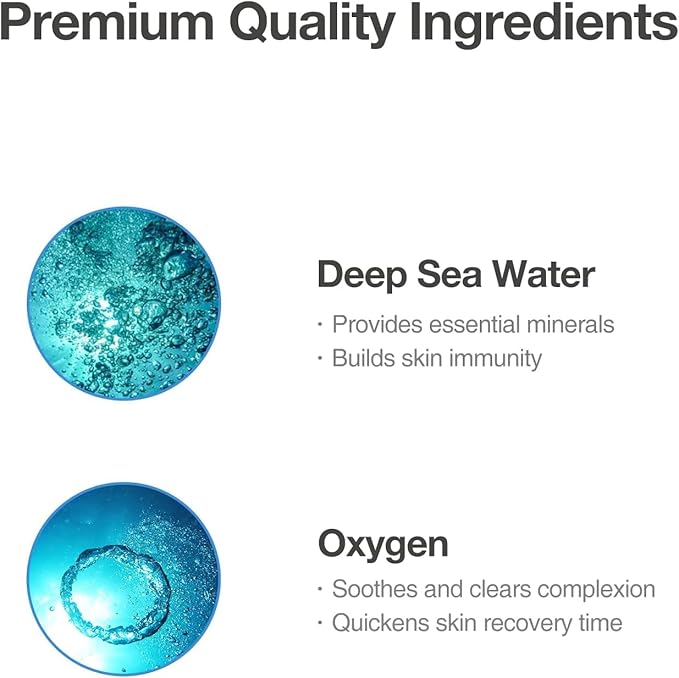 Cryogenic Activator (100ml / 3.38oz) – Facial Mist Toner for Hydrating, Soothing, and Cooling, Naturally Derived Deep Sea Water with Pure Oxygen, Suitable for All Skin Types-Velvo Beauty