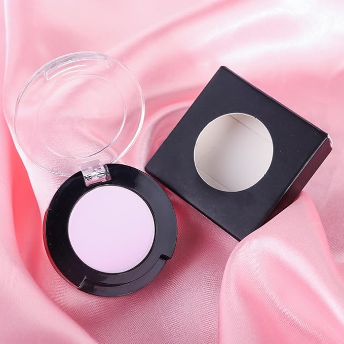 Monochrome Matte Eyeshadow Makeup Palette, Highly Pigmented Light Purple Eyeshadow Palette, Matte Pressed Powder Eye shadow Makeup, Single Vegan Eye Shadow, Daily Evening Women Girls Eyeshadow Gift12#-Velvo Beauty