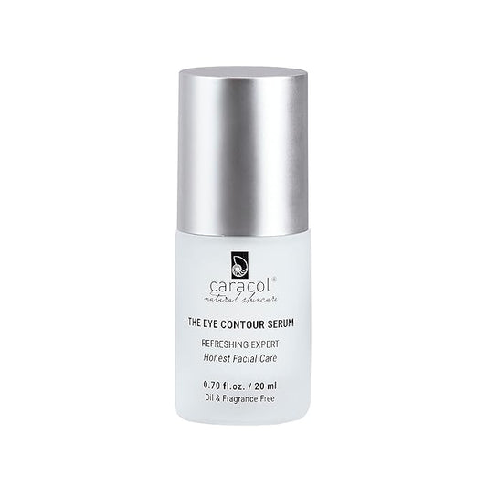 Revitalizing Eye Serum w/Snail Secretion Filtrate, Vitamin E, Chamomile & Aloe Vera - Under Eye Care for Moisturizing and Hydrating - No Parabens & No Sulfates (0.70 fl. oz)-Velvo Beauty