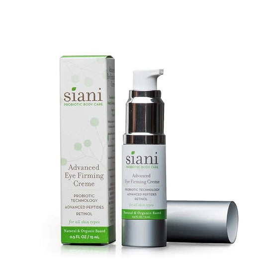 Advanced Eye Firming Creme with Botanicals, Pure Plant Oils, Organic Vitamins/Minerals, Probiotic Technology, Hyaluronic Acid, Fruit Based Glycolic Acid, Ocean Based Retinol, Matrixyl 3000-Velvo Beauty