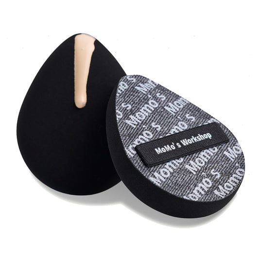 Momo's Workshop Makeup Sponge 2.99IN, Large Foundation Sponge For Foundation Concealer or Cushion, Latex Free Soft Cushion Puff Sponge for Face,1pcs-Velvo Beauty