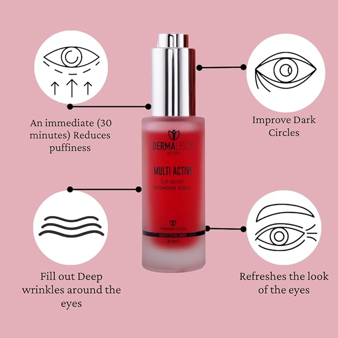 Dermaliscio Multi-Active Anti-Ageing Eye Serum 30 ml-Velvo Beauty