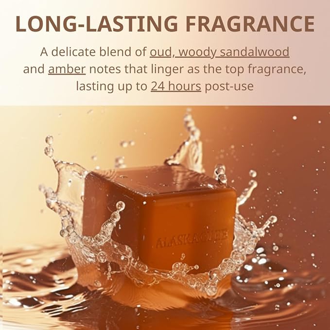 Luxury Shower Bar (Pack of 4) Perfumed Body Soap with Long-Lasting Fragrance Softens & Hydrates Skin Long Lasting Scent Rich Foam Bundle Value Set Body Wash Shampoo Deodorant-Velvo Beauty