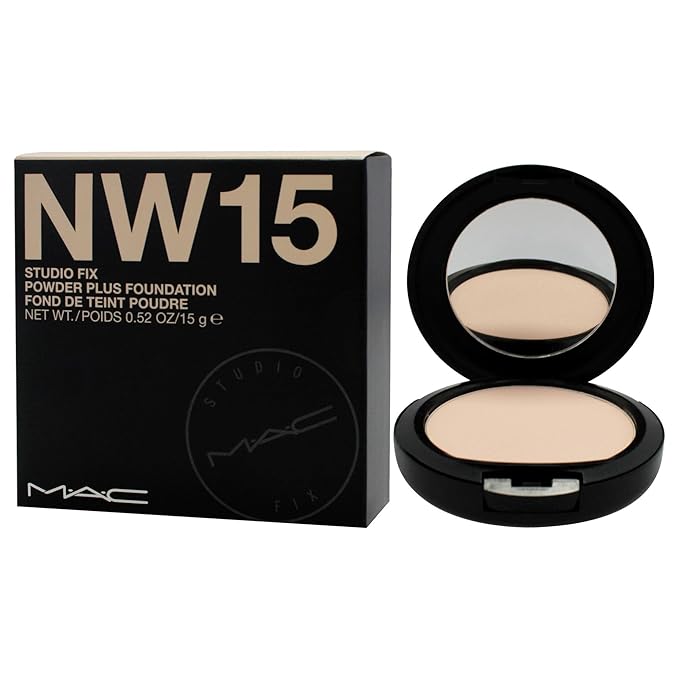 Mac Studio Fix Powder Plus Foundation Nw15 0.52 Ounce-Velvo Beauty