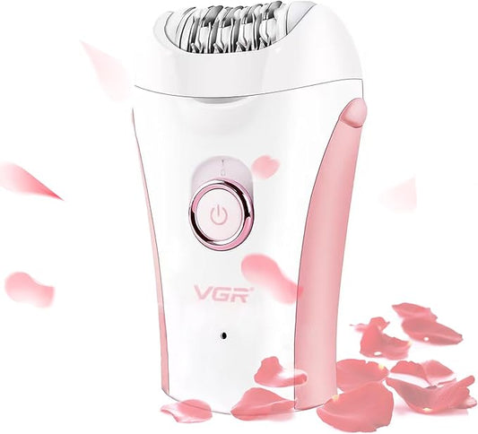 Glabrouse Skin Smooth Glide Epilator for Women,Facial Epilator for Women,Cordless Face Hair Remover with Light,Hair Rmoval for Face Bikini Legs, Body Removal Device-Velvo Beauty