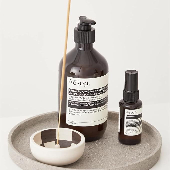 Aesop A Rose By Any Other Name Body Cleanser | Gentle Body Cleanser with Rose Petal Oil & Skin-Softening Botanicals | 16.9 oz / 500mL (Pack of 3)-Velvo Beauty