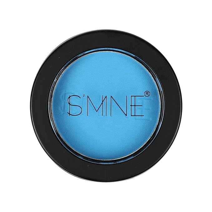 IS'MINE Single Sky Blue Matte Eyeshadow, High Pigment, Longwear, Intense Color Best Pressed Eye Makeup for Day & Night-Velvo Beauty