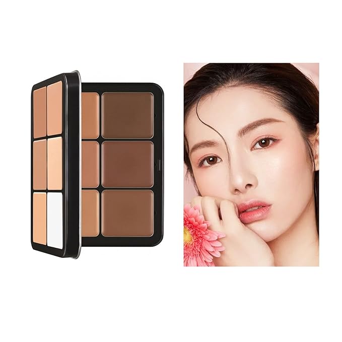 12 Color Concealer Palette & 12 Colors Blush Palette,Full Coverage Makeup,Corrector for Under Eye Dark Circles and Highlight Blush Palette Face Cosmetics Makeup-Velvo Beauty