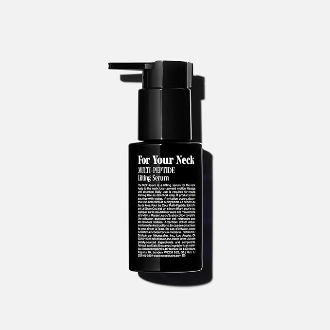 Nécessaire The Neck Serum. Fragrance-Free. 5 Peptides for Tech + Aged Neck. Skin Feels Firm, Looks Lifted. Hypoallergenic. Dermatologist-Tested. 50 ml-Velvo Beauty