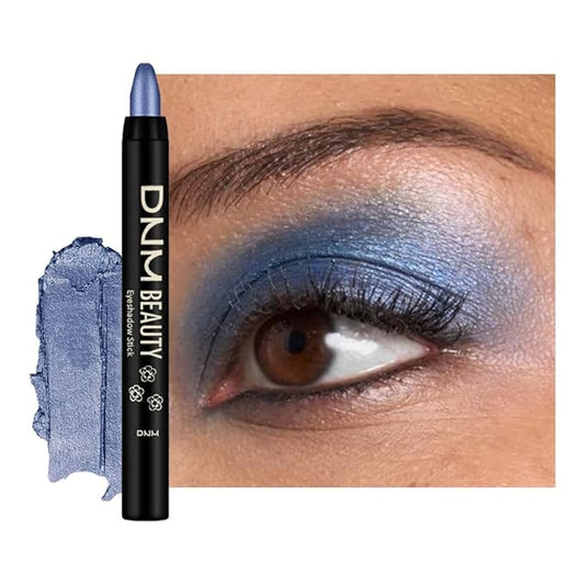 Kaely Cream Eye Shadow Sticks, Sapphire Blue Shimmer Eyeliner Pencil Eyeshadow Palette Makeup, Eye Highlighter Brightener Stick for Older Women Waterproof Pigmented, sombras para ojos, New-64-Velvo Beauty