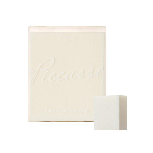 Piccasso Latex Square Makeup Sponges 6P – High Elastic Face Sponges for Foundation, Soft Square Sponges for Makeup, Perfect for Detailed Coverage & Smooth, Seamless Application-Velvo Beauty