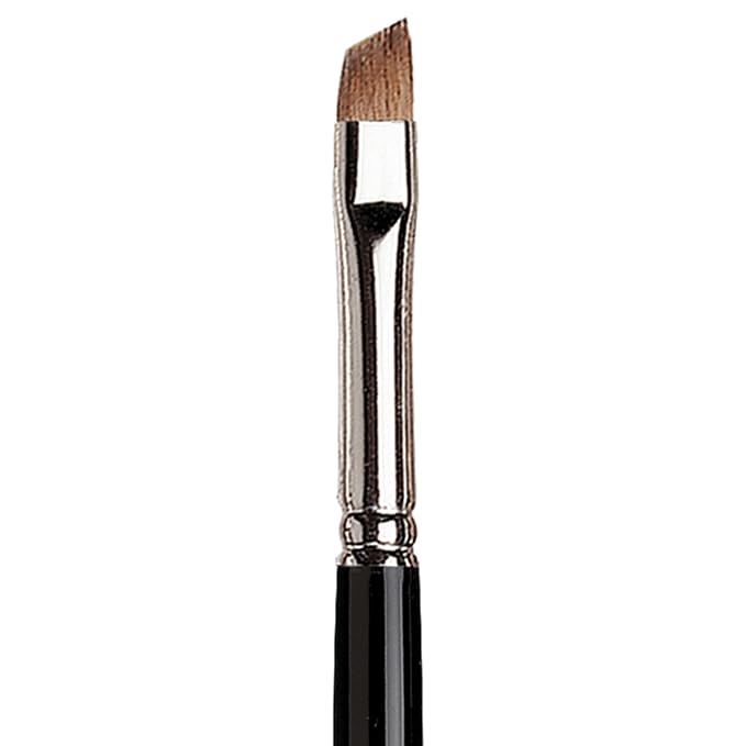 da Vinci Cosmetics Series 4314 Classic Eyeliner Brush, Angled Liner Russian Red Sable, 11.3 Gram-Velvo Beauty