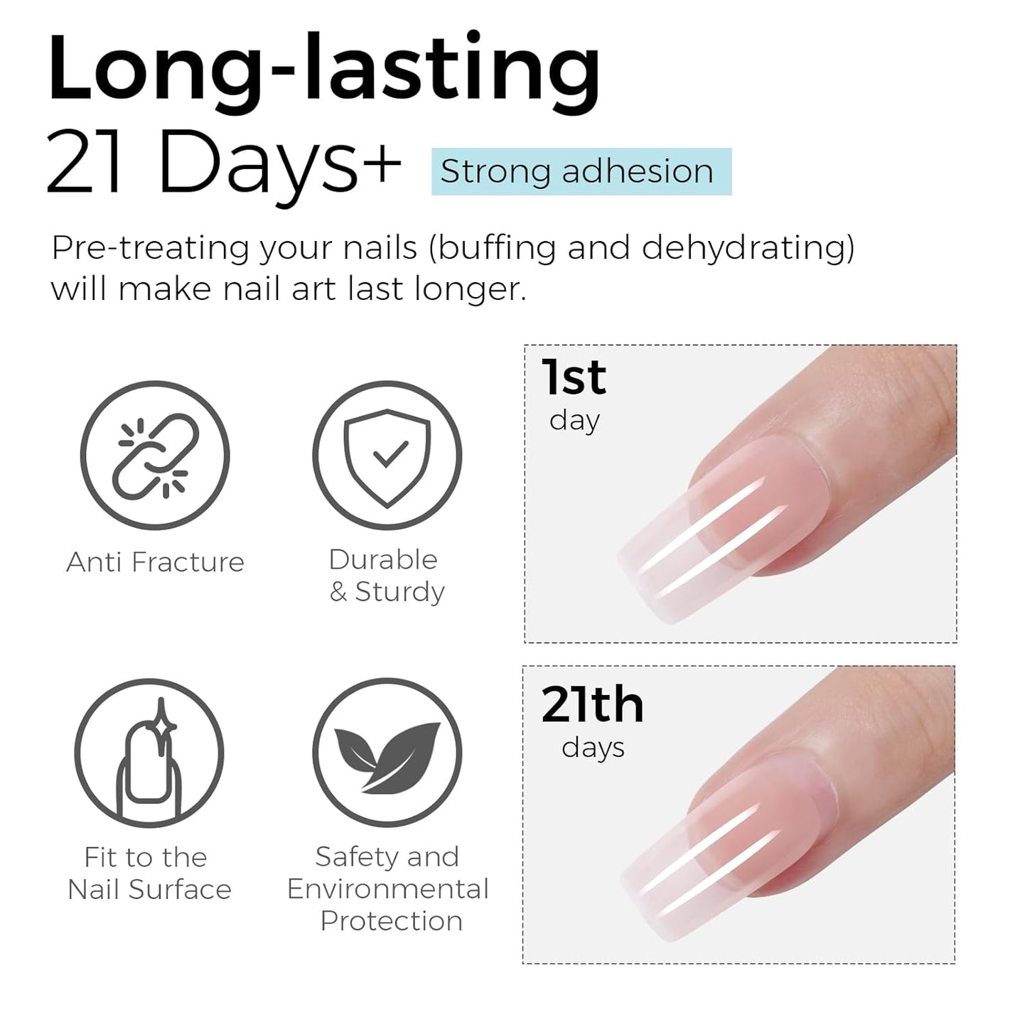 TOMICCA 4 in 1 Nail Glue for Press Ons 30g Gel Nail Glue Strong for Acrylic Nails Lamp Curing Needed UV-Velvo Beauty