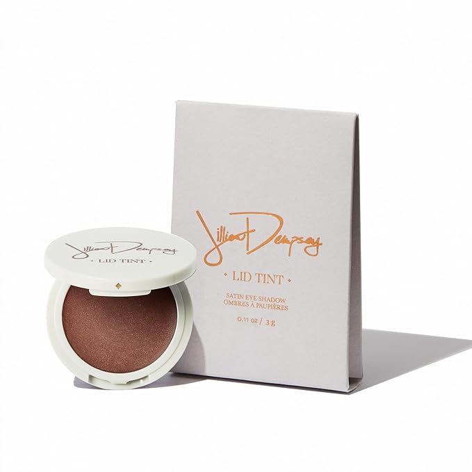 Jillian Dempsey Lid Tint: Satin Cream Eyeshadow I Easy Application for a Natural Shimmer or a Layered Matte Finish I Bronze-Velvo Beauty
