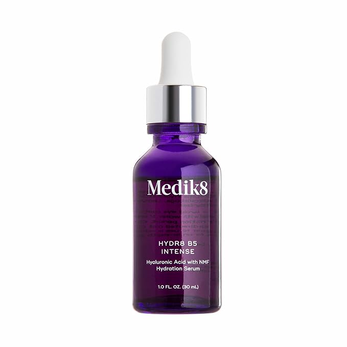 Medik8 Hydr8 B5 Intense - Hyaluronic Acid Serum - Moisturizing and Antioxidant Serum for Face - Smooths Fine Lines and Wrinkles - Vegan - 1.0 oz-Velvo Beauty