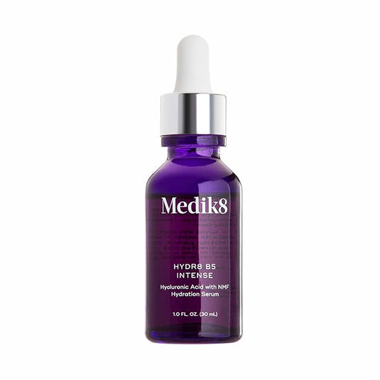 Medik8 Hydr8 B5 Intense - Hyaluronic Acid Serum - Moisturizing and Antioxidant Serum for Face - Smooths Fine Lines and Wrinkles - Vegan - 1.0 oz-Velvo Beauty