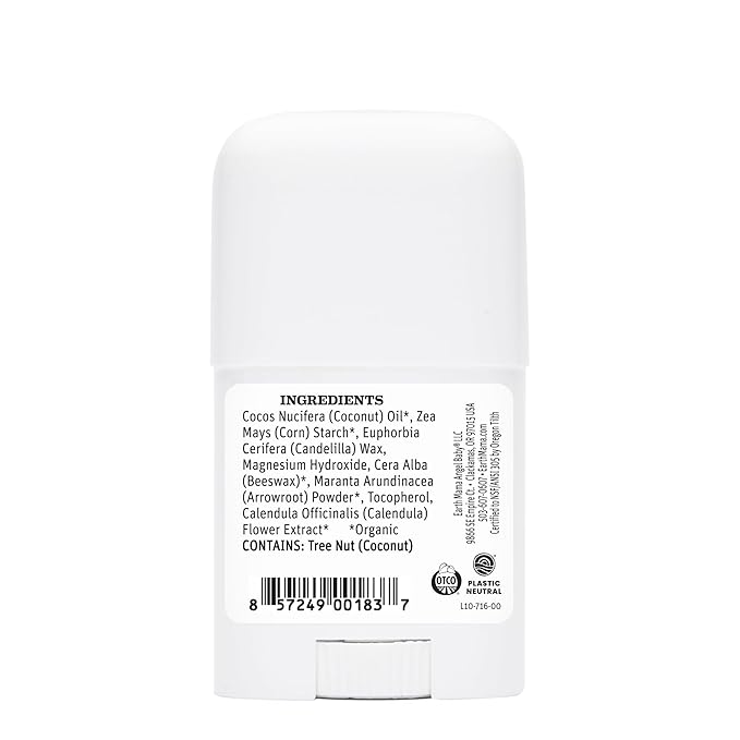 Earth Mama Mini Deodorant Travel Set | Safe for Sensitive Skin, Pregnancy and Breastfeeding, Contains Organic Calendula with No Fragrance Chemicals, No Baking Soda or Aluminum (4-Pack)-Velvo Beauty