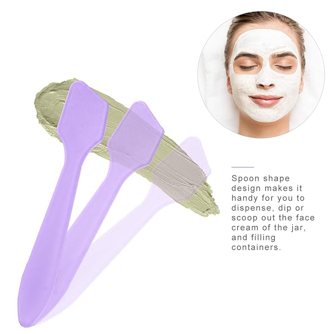 Beaupretty Cosmetic Spatula Stick 150pcs Cosmetic Spatula Plastic Stir Stick Makeup Skin Care Facial Cream Spatula Mud Stirring Rods for Mixing Resin Epoxy Cosmetic Paints DIY Crafts Making-Velvo Beauty