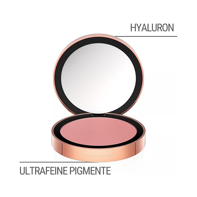 M. Asam Magic Finish Satin Blush Peachy Rose Blush (0.14 Oz) – Make-Up Powder Blush For A Fresh & Radiant Look With Hyaluronic Acid & Ultra-Fine Color Pigments For Fuller Looking Cheeks-Velvo Beauty